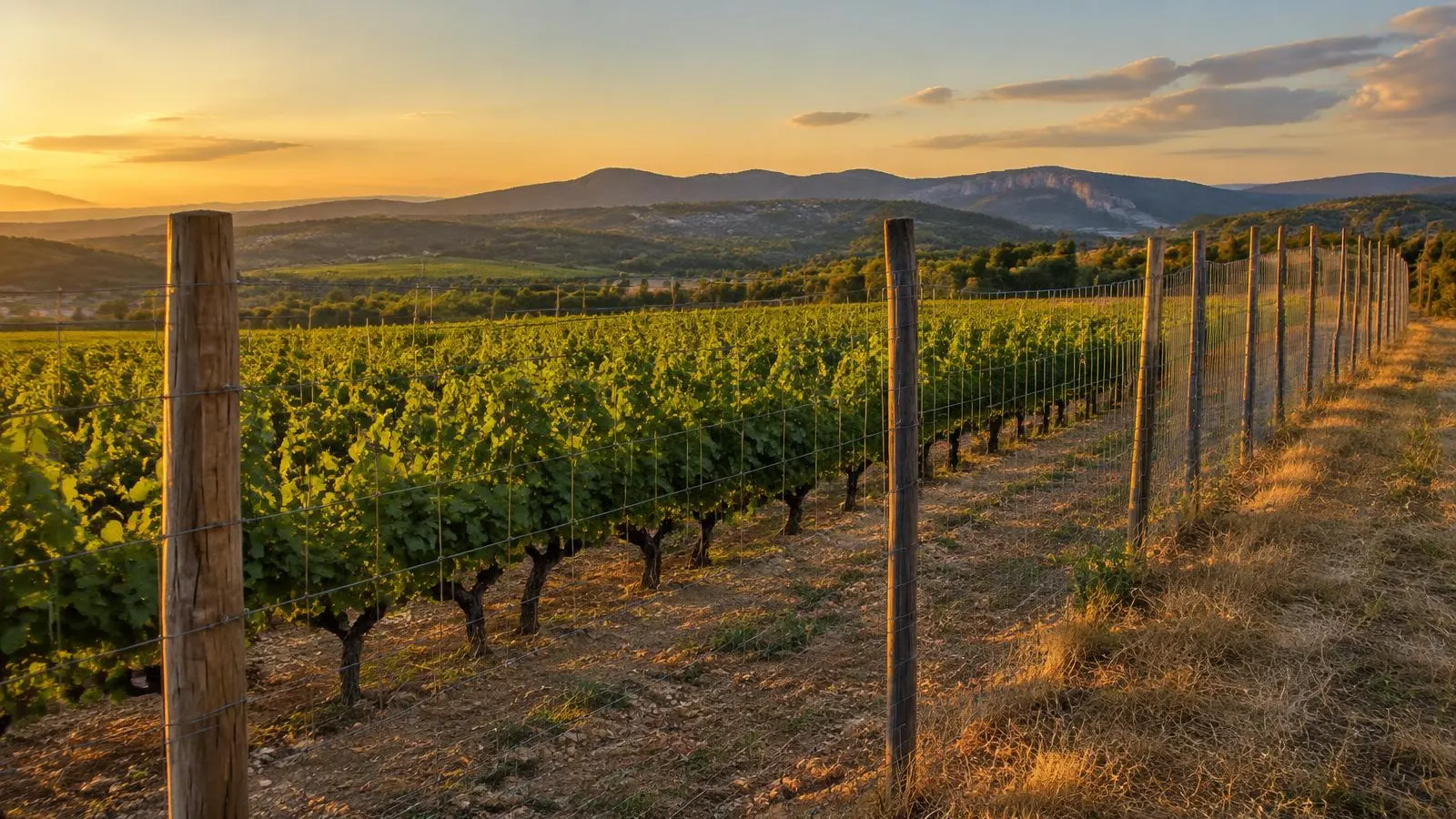 Protection de vignes contre les sangliers